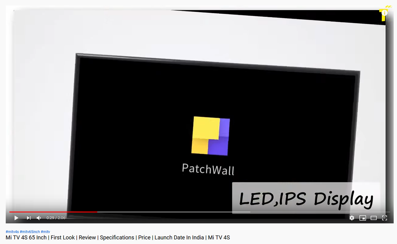 Screenshot_2020-11-21 Mi TV 4S 65 Inch First Look Review Specifications Price Launch Date In India M