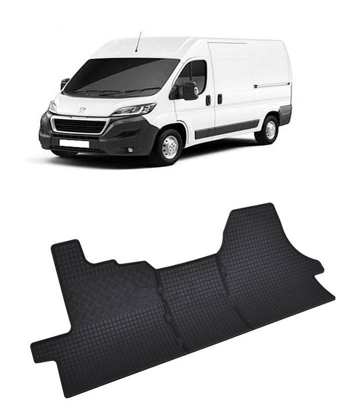 Set 2 covorase Peugeot Boxer 3M 2006-prezent, din cauciuc 100%, compatibile cu autoturismul PEUGEOT Boxer
