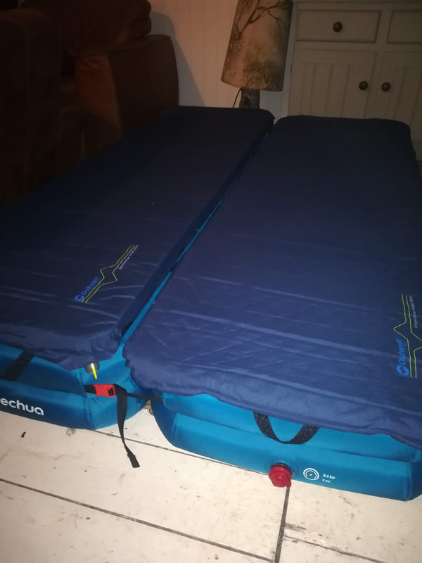 Camp bed air decathlon hot sale
