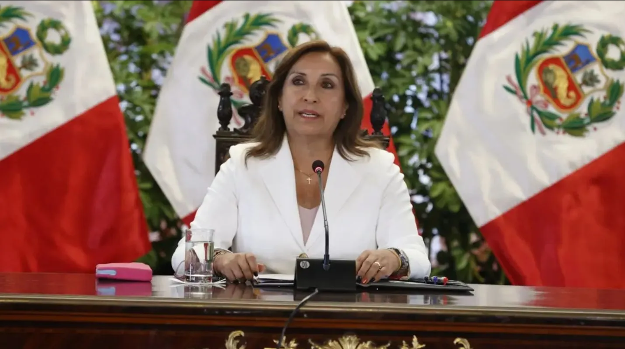 Dina Boluarte es apoyada por la OEA en medio de las protestas de Perú