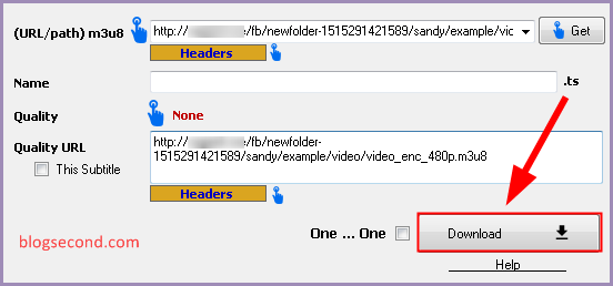 Cara Download Video M3U8