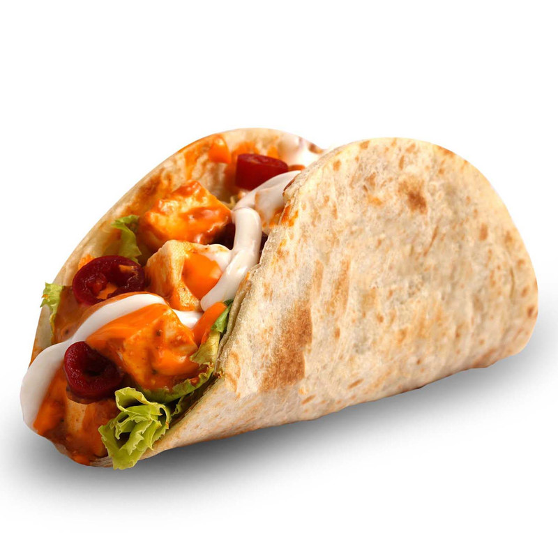 PANEER TIKKA & RED PAPRIKA TACOS