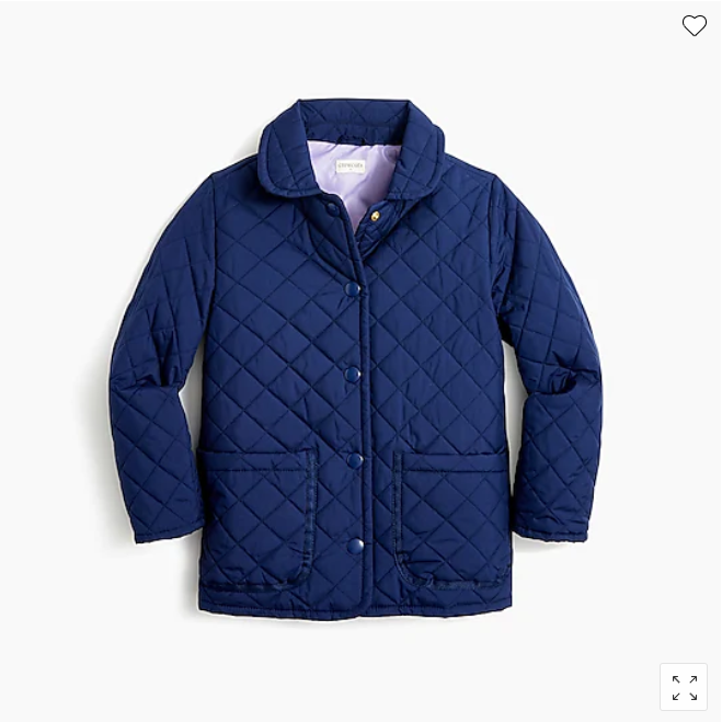 Girls' quilted Barn Jacket (1)