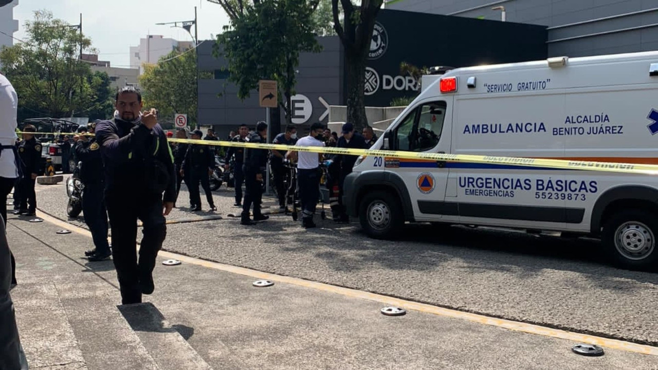 Se desata balacera en un centro comercial de la alcaldía Benito Juárez
