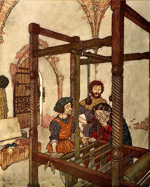 Edmund-Dulac-The-Emperors-New-Clothes-empty-loom