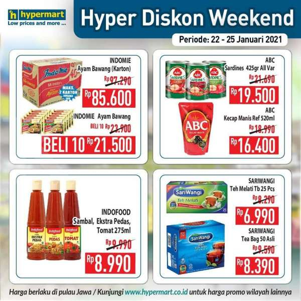 Katalog JSM Hypermart 22-25 Januari 2021