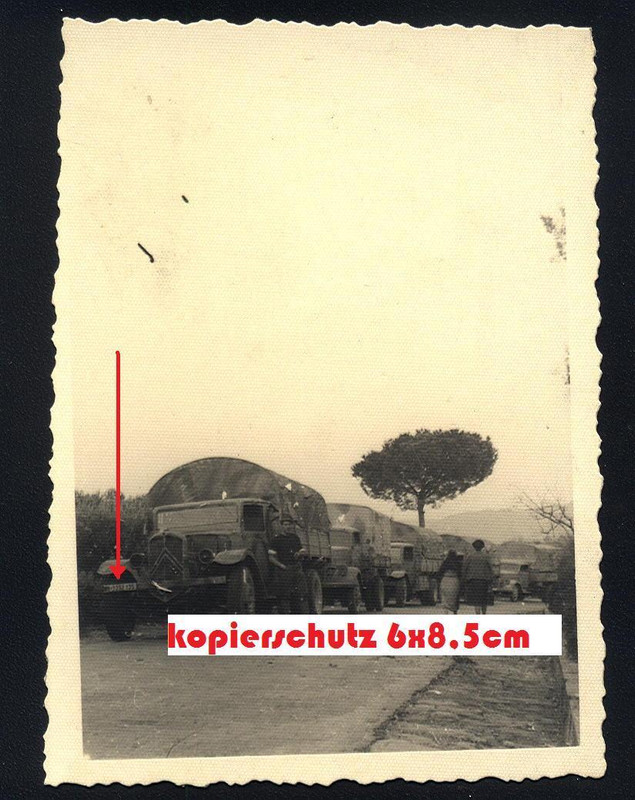 1940 Westfeldzug Orig. Foto Beute LKW CITROËN