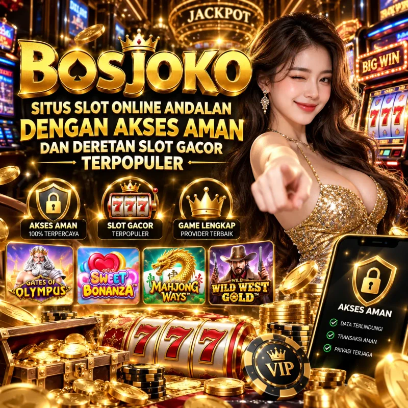 BOSJOKO - Situs Slot Online Andalan dengan Akses Aman dan Deretan Slot Gacor Terpopuler