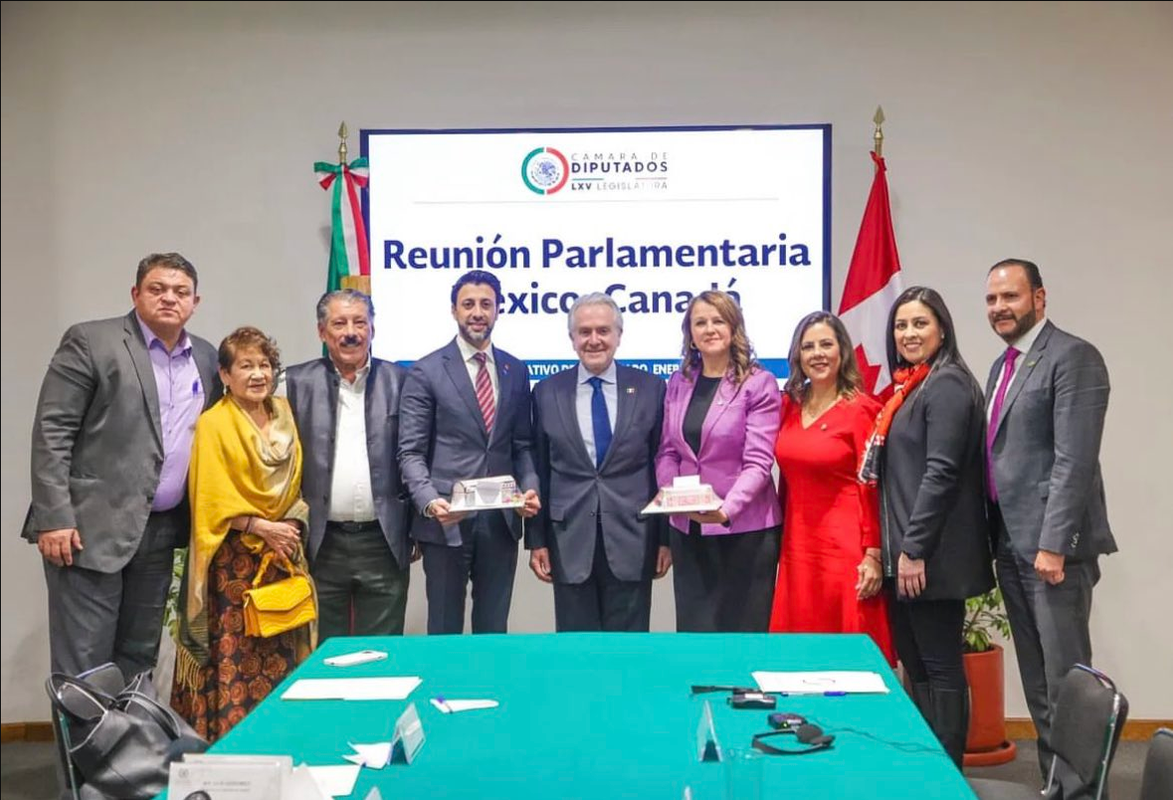 Reunión de Santiago Creel con Parlamentarios de Canadá revisaron agenda bilateral