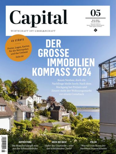 Cover: Capital Wirtschaftsmagazin No 05 Mai 2024
