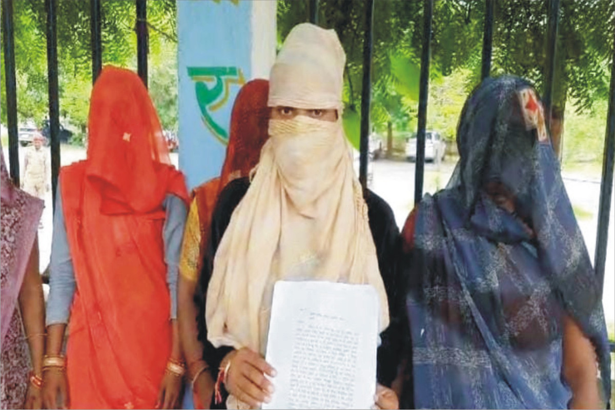 पीड़िता जा पहुंची कप्तान की शरण में,लगायी न्याय की गुहार 