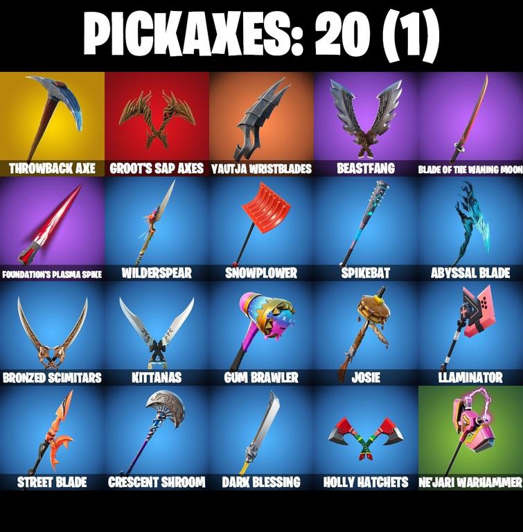 pickaxes comp