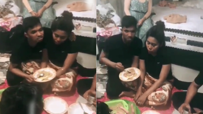 Evi Masamba dan suaminya