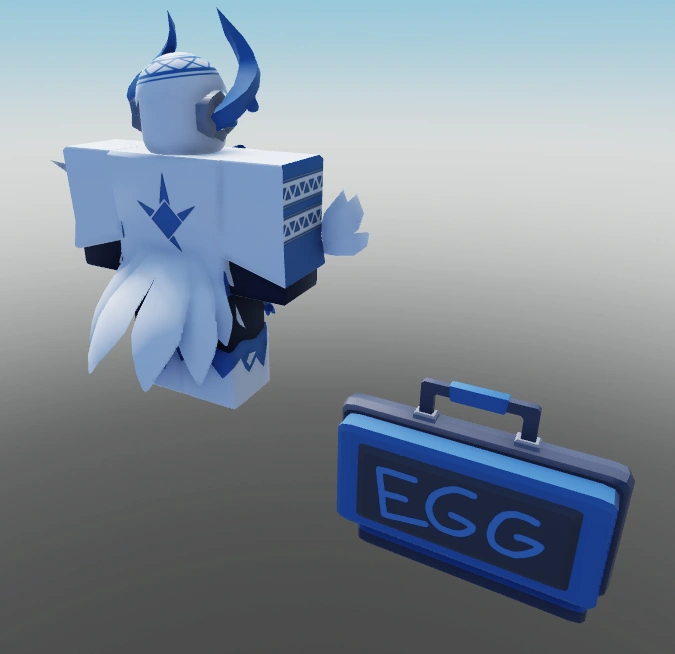 eggsquerade back view