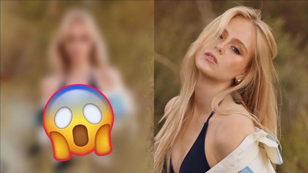 Desde los matorrales, Loreto Peralta posa en diminutas prendas íntimas