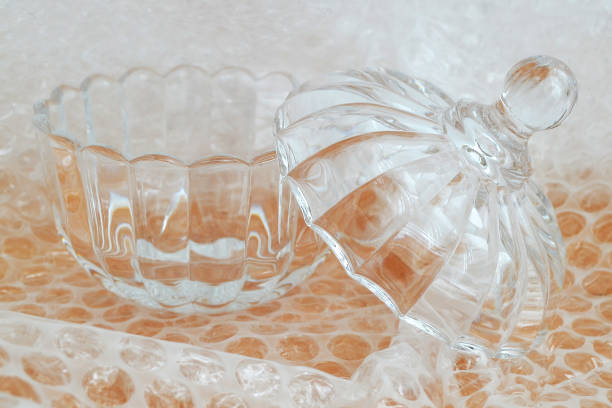 glass bowl with lid