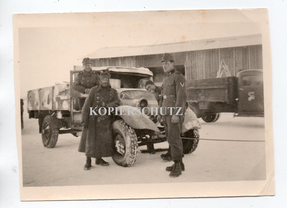 Norwegen Gebirgsjäger Soldat SDkfz LKW Tarn Camo Kennung Emblem Unterkunft