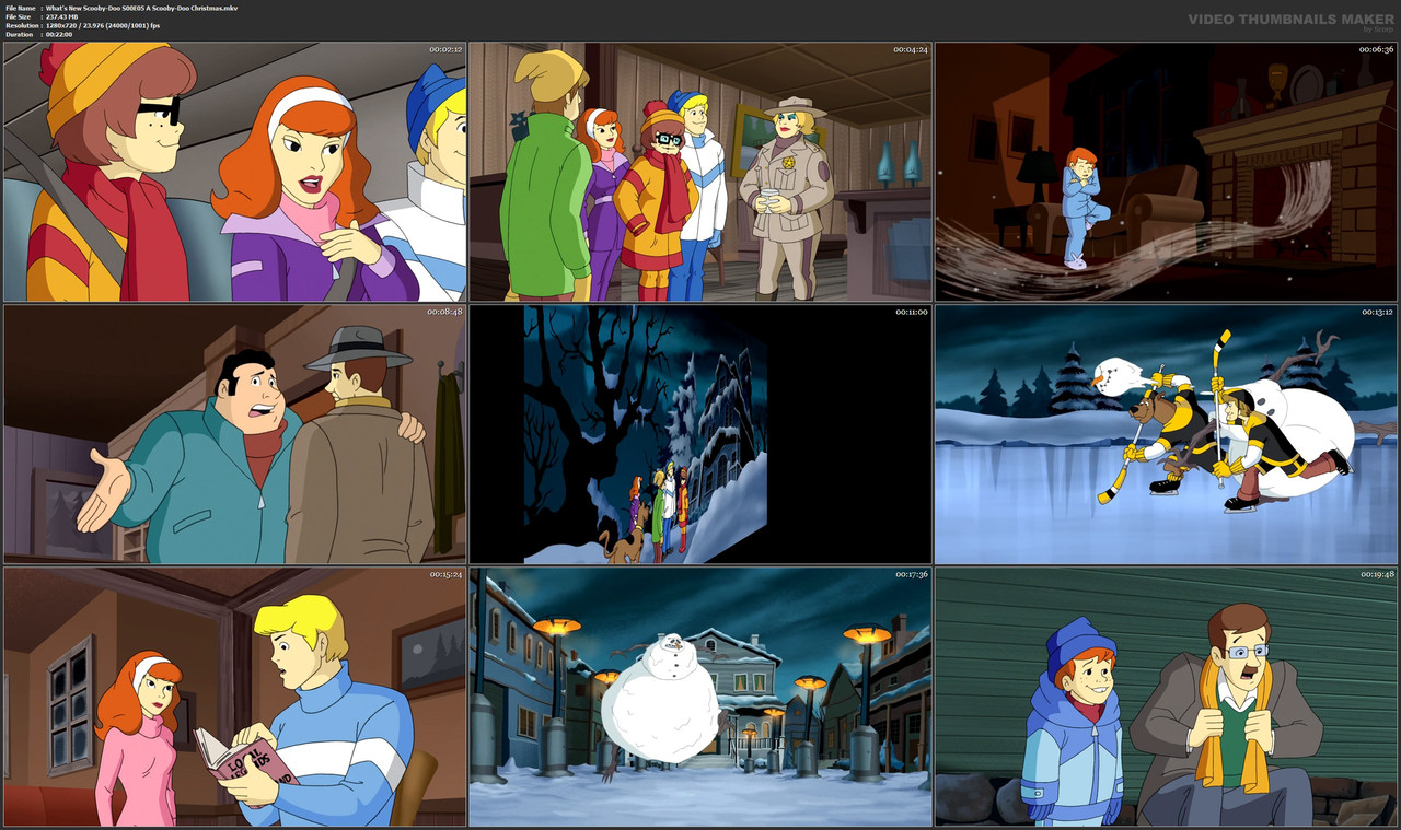 What's New Scooby-Doo S00E05 A Scooby-Doo Christmas.mkv