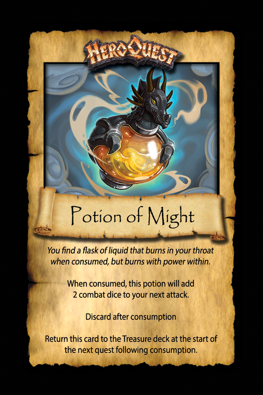 potion of might treasure deck new style png