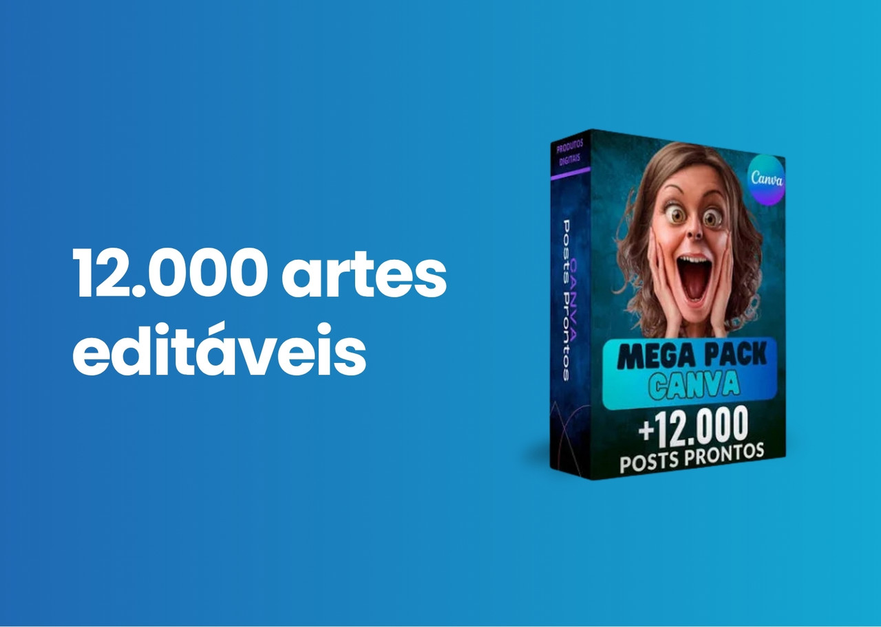 12.000 Artes no Canva