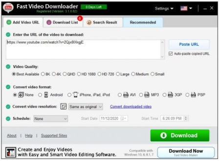Fast Video Downloader 3.1.0.84 Multilingual