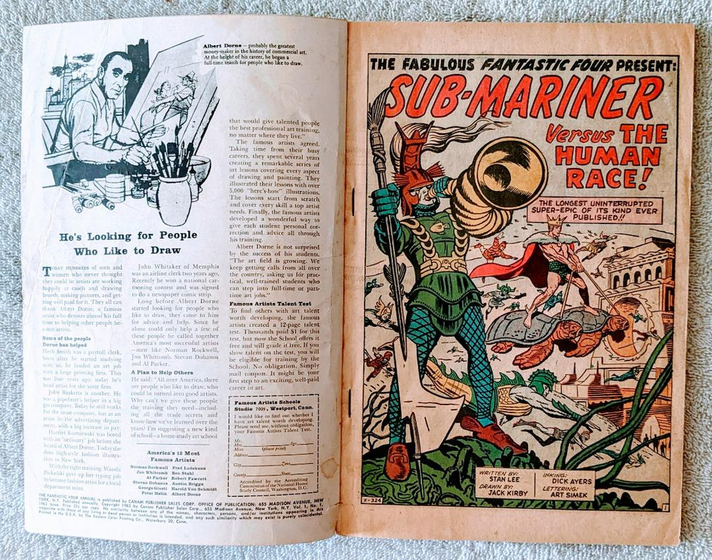 Fantastic Four Annual 1 Part 1