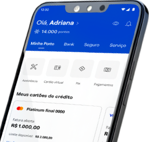 Celular com app