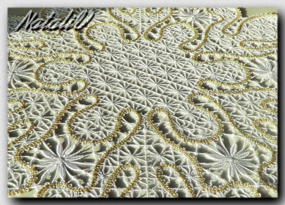 FSL белая салфетка -007