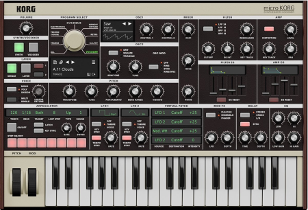 KORG Software microKORG v1.0.1 macOS KORG Software microKORG v1.0.1 macOS