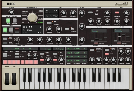 KORG Software microKORG v1.0.1 macOS