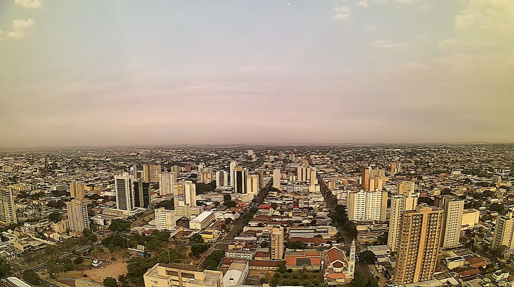 Campo Grande nesta manhã de terça-feira