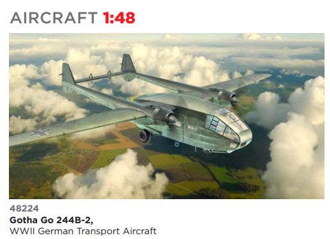 1/48 - Gotha Go-244B by ICM - released - The Rumourmonger