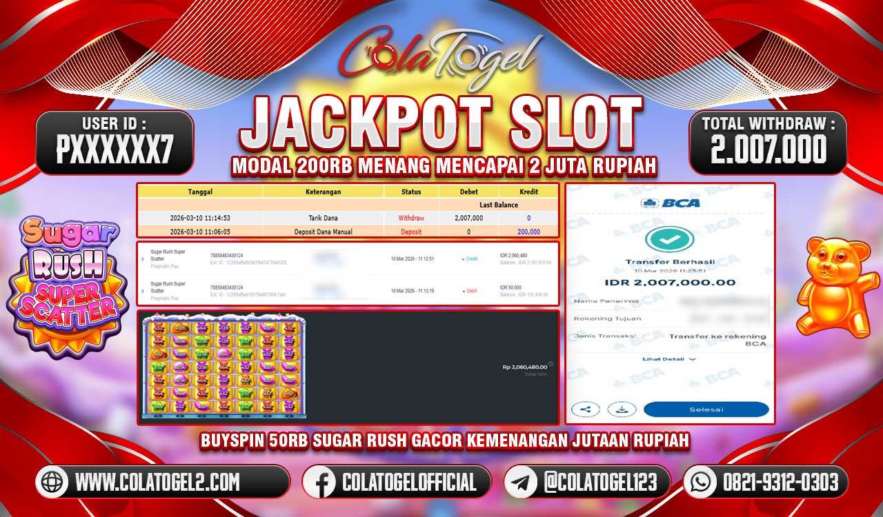 JACKPOT SLOT GACORR!!