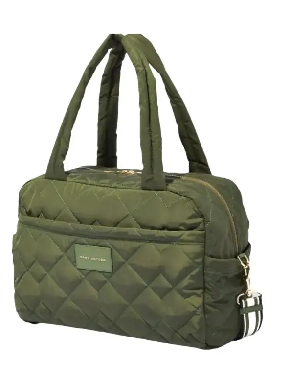Marc Jacobs M0017027230 関税送料込 Marc Jacobs Quilted Nylon Medium Weekender Travel Bag Dark