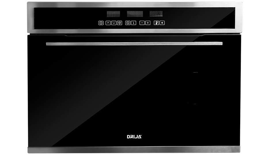 Horno Empotrable Drija Pacific 76 Air con diseño moderno y panel digital.