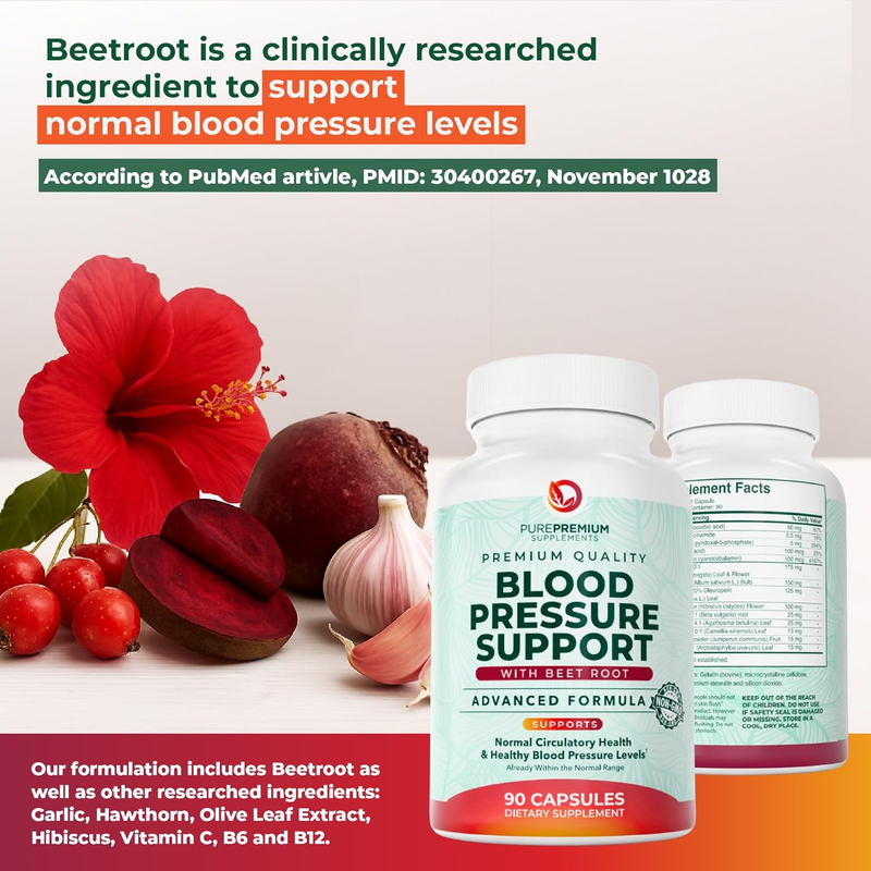 PurePremium Beet Root Capsules Review – Natural Support for Blood Pressure & Heart Health