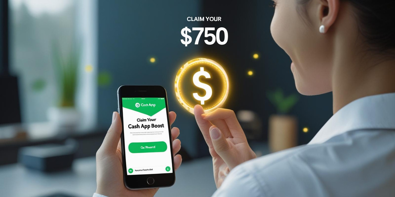 Confident businesswoman with cash boost