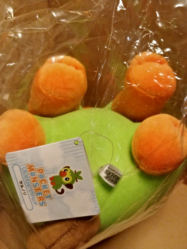 Official Pokemon Grookey 8-inch Plush - Grass Type Starter From Sword & Shield