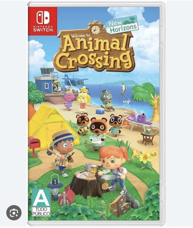 Videojuego Nintendo Switch Animal Crossing New Horizon 
