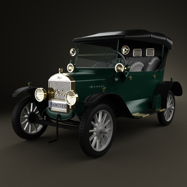 Ford Model T 4door Tourer 1924 600 0001