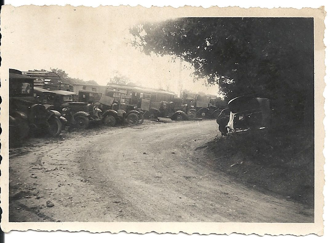 Orig.Foto Französische Fahrzeuge Beute - Sammell