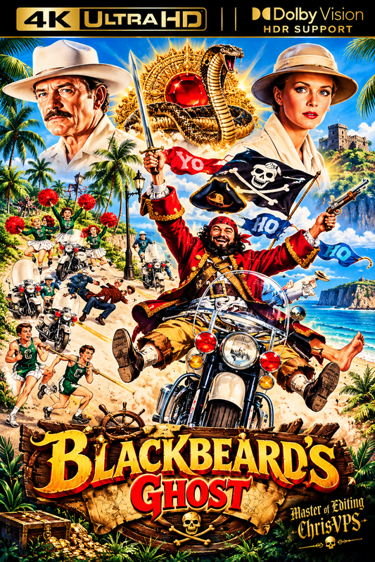 Duch Blackbearda / Blackbeard's Ghost (1968) MULTI.HDR.DoVi.Hybrid.2160p.BDRemux.PCM.AC3-ChrisVPS / LEKTOR i NAPISY