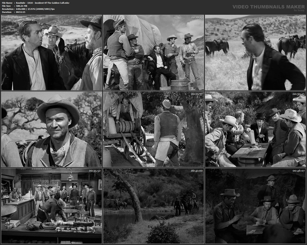 Rawhide - 1X10 - Incident Of The Golden Calf.mkv