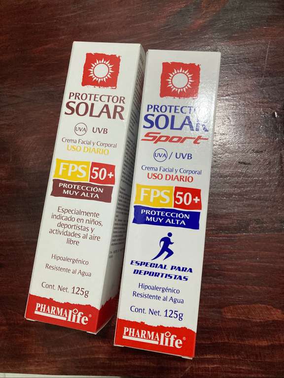 Farmacias Guadalajara: Protector Solar FPS 50+ Pharmalife 125 g 
