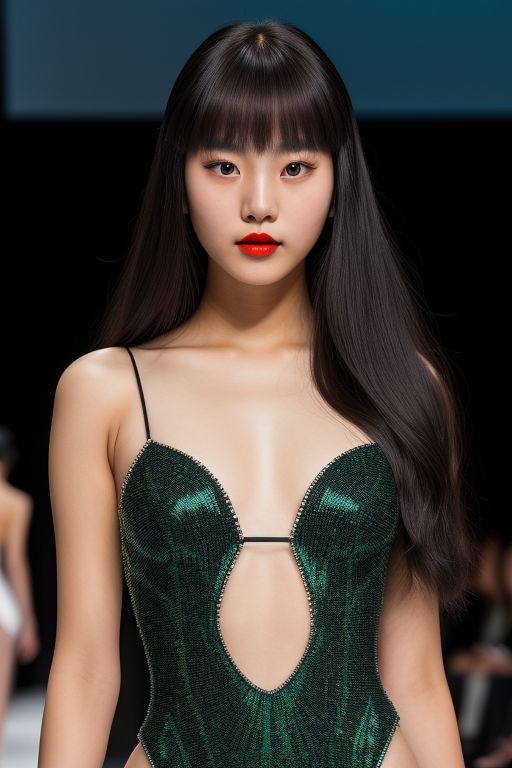 A-breathtaking-brunette-Korean-81