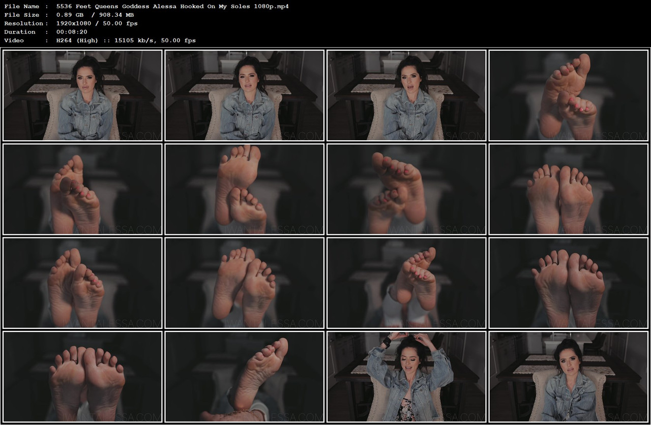 5536 Feet Queens Goddess Alessa Hooked On My Soles 1080p mp4