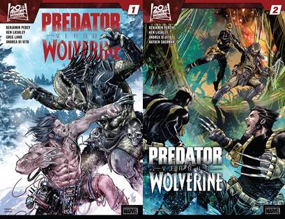 Predator versus Wolverine #1-4 (2023-2024) Complete