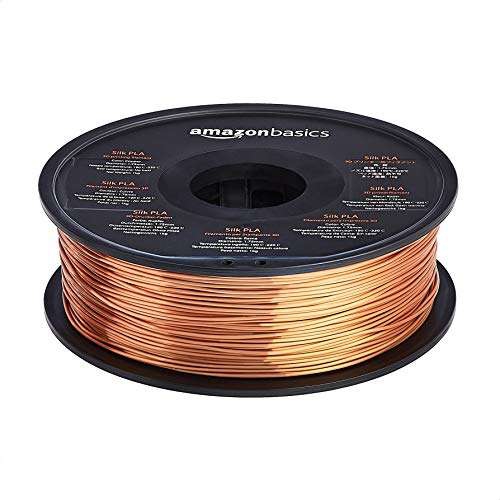Amazon: Filamento Pla silk cobre 2kg super precio!