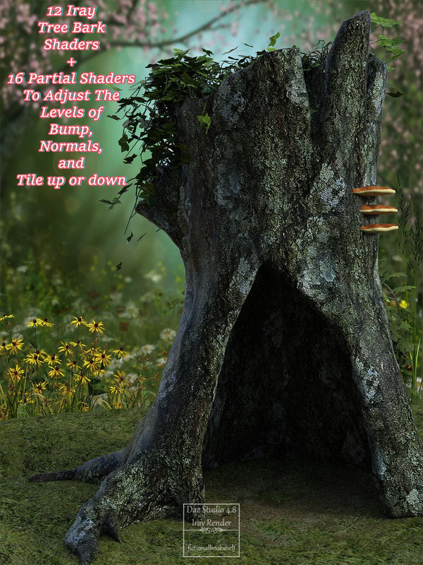 Iray Tree Bark Shaders Iray Tree Bark Shaders
