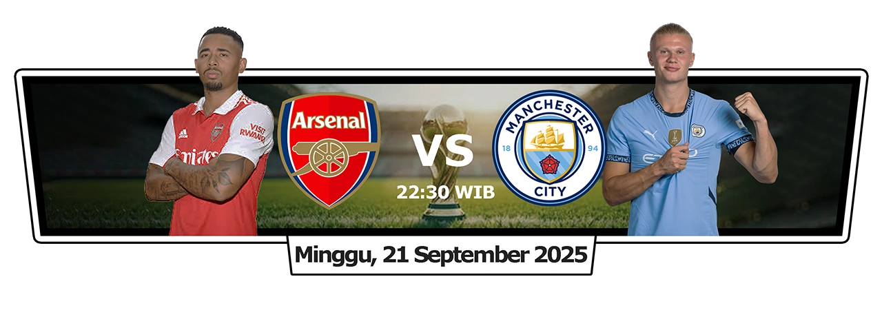 Prediksi Arsenal vs Manchester City 21 September 2025